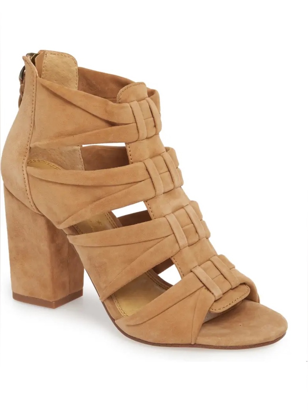 Splendid Nando Suede Block Heels - 8